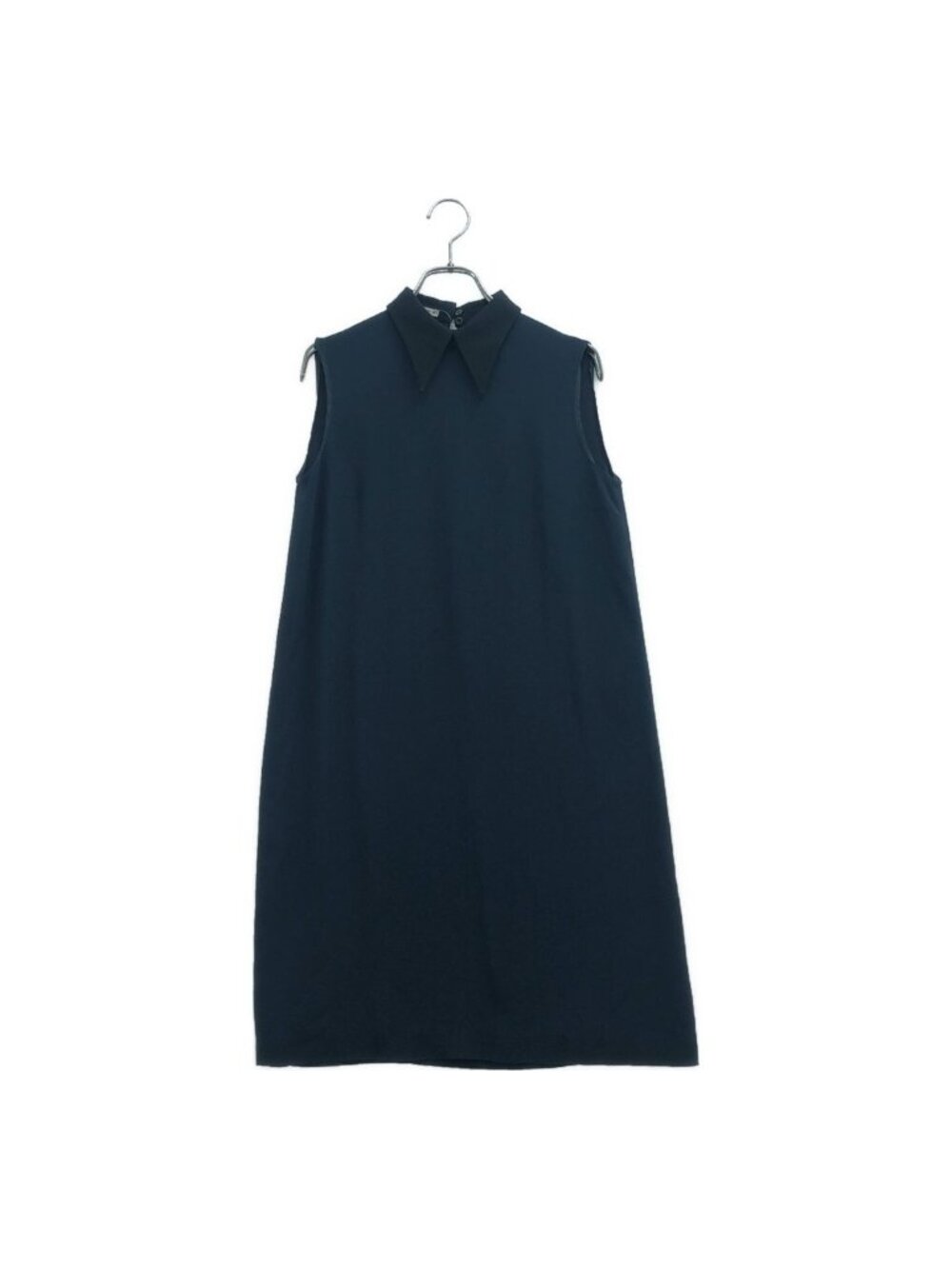 Miu Miu Sleeveless Dress Navy 38